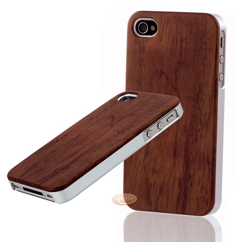 coque en bois iphone 4