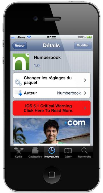 Numberbook : Effectuez des recherches de numéros de téléphone à partir d'un nom et inversement. 1