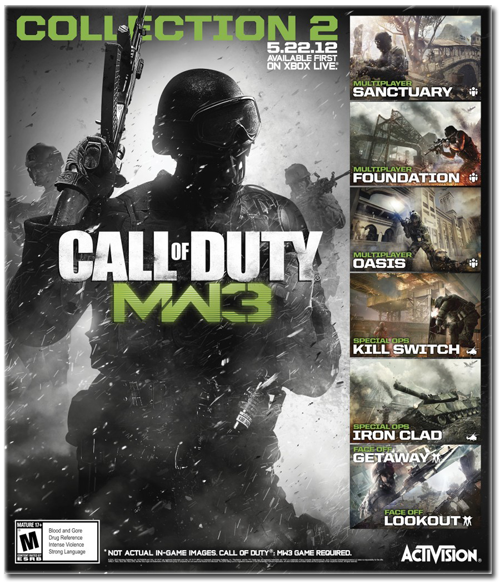 Modern Warfare 3: le Pack Collection 2 disponible dès aujourd'hui sur le Xbox Live 8