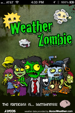 Weather Zombie : une application météo qui tue! 1