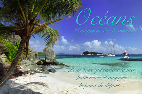 Un avant-goût de vacances avec l'application Océans et îles du monde 3