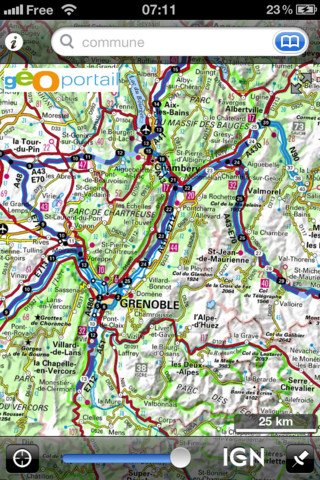 France Map : un atlas routier IGN 1