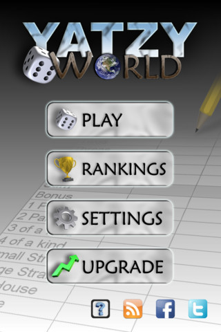 Yatzy World, un jeu de dés façon Yam's sur iDevice 1