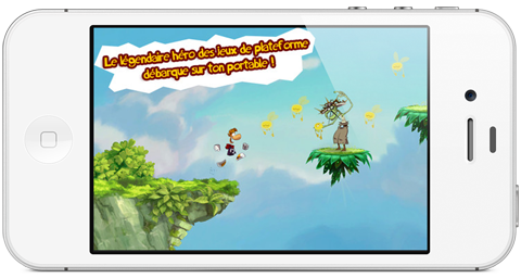 Le légendaire Rayman débarque sur iOS avec Rayman Jungle Run!