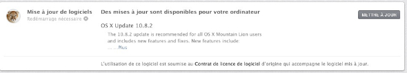 Mountain Lion : Apple met à disposition la version 10.8.2 avec des nouvelles fonctionnalités pour Facebook, Messages et FaceTime 2