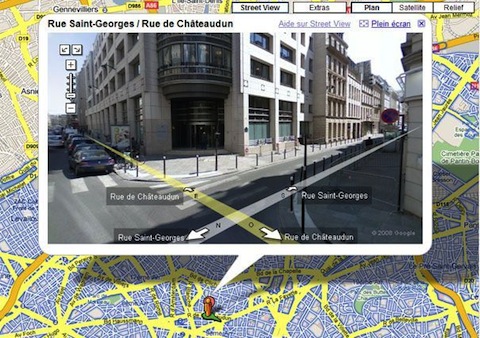 Google Maps devrait bientôt intégrer Street View sur les navigateurs mobiles