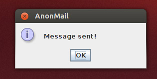 AnonMail, l'application Ubuntu qui permet d'envoyer des emails anonymement 3