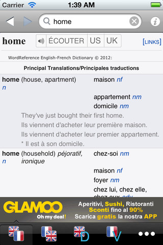 WordReference : un traducteur très pratique pour votre iPhone 2