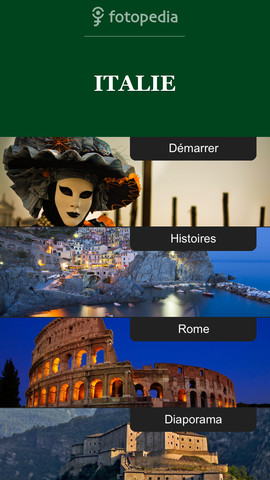 Fotopedia Italie sur iPhone ou iPad 1