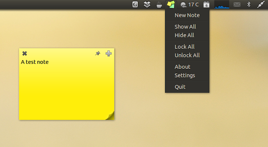 Installer StickyNotes indicator, un Bloc Notes sous Ubuntu 12.04 & Linux Mint 13
