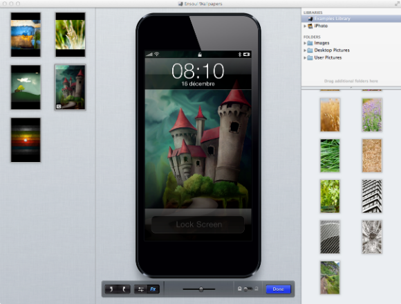 Ensoul Wallpapers, pour créer des fonds d'écran pour votre iPhone à partir de votre Mac
