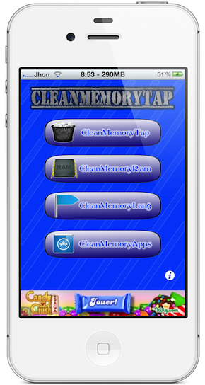 CleanMemoryTap 2