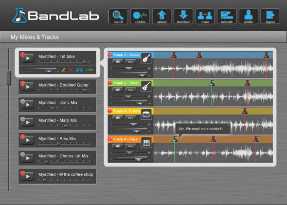BandLab : un logiciel de création musicale sur le cloud