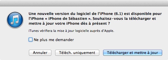 iOS 6.1 maintenant disponible, le jailbreak ne devrait plus tarder