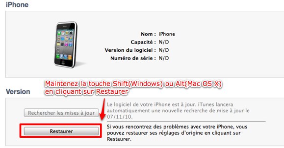 Jailbreaker et désimlocker l'iPhone 3GS en 4.2.1 sur Windows ou Mac OS X 1