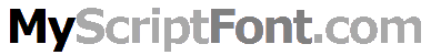 MyScriptFont Logo