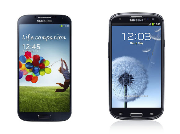 Samsung Galaxy S4 vs. Galaxy S3