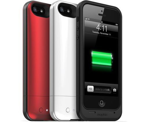 Juice pack air/helium : coques rechargeables pour iPhone 5 1