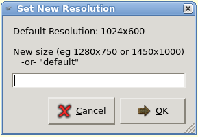 newrez : forcez une résolution d'écran sous Ubuntu