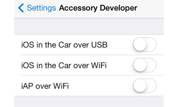 iOS in the car via le WiFi