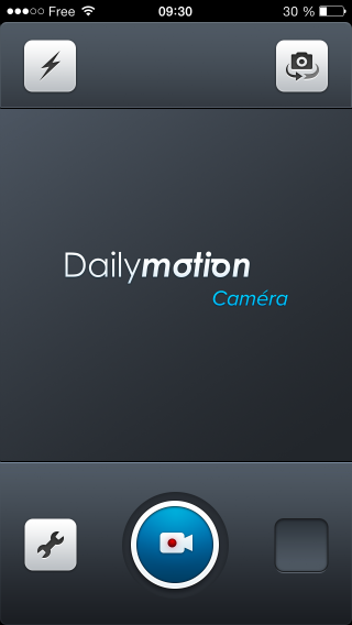 Camera, la nouvelle application Dailymotion disponible sur l'AppStore