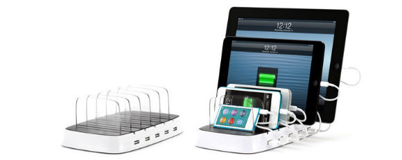 PowerDock 5, un dock pour recharger 5 appareils iOS simultanément 2
