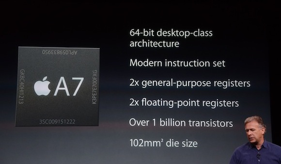Nouveau processeur A7 pour l'iPhone 5S et premier smartphone en 64 bits 2