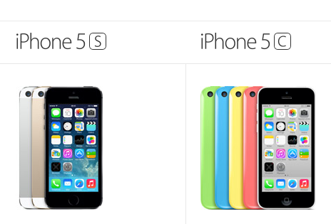 Les ventes d'iPhone concernent essentiellement l'iPhone 5S 1
