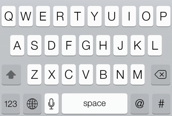 Les secrets du clavier iOS 7 1