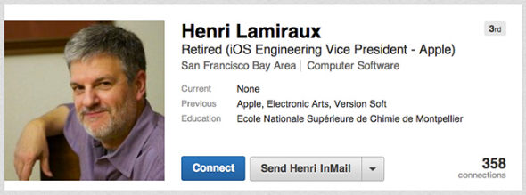Apple : Henri Lamiraux prend sa retraite