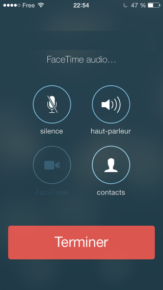 Effectuer des appels gratuits VOIP depuis iOS 7, grâce à FaceTime 1
