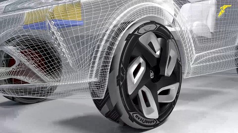 Des pneus connectés pour charger vos voitures électriques