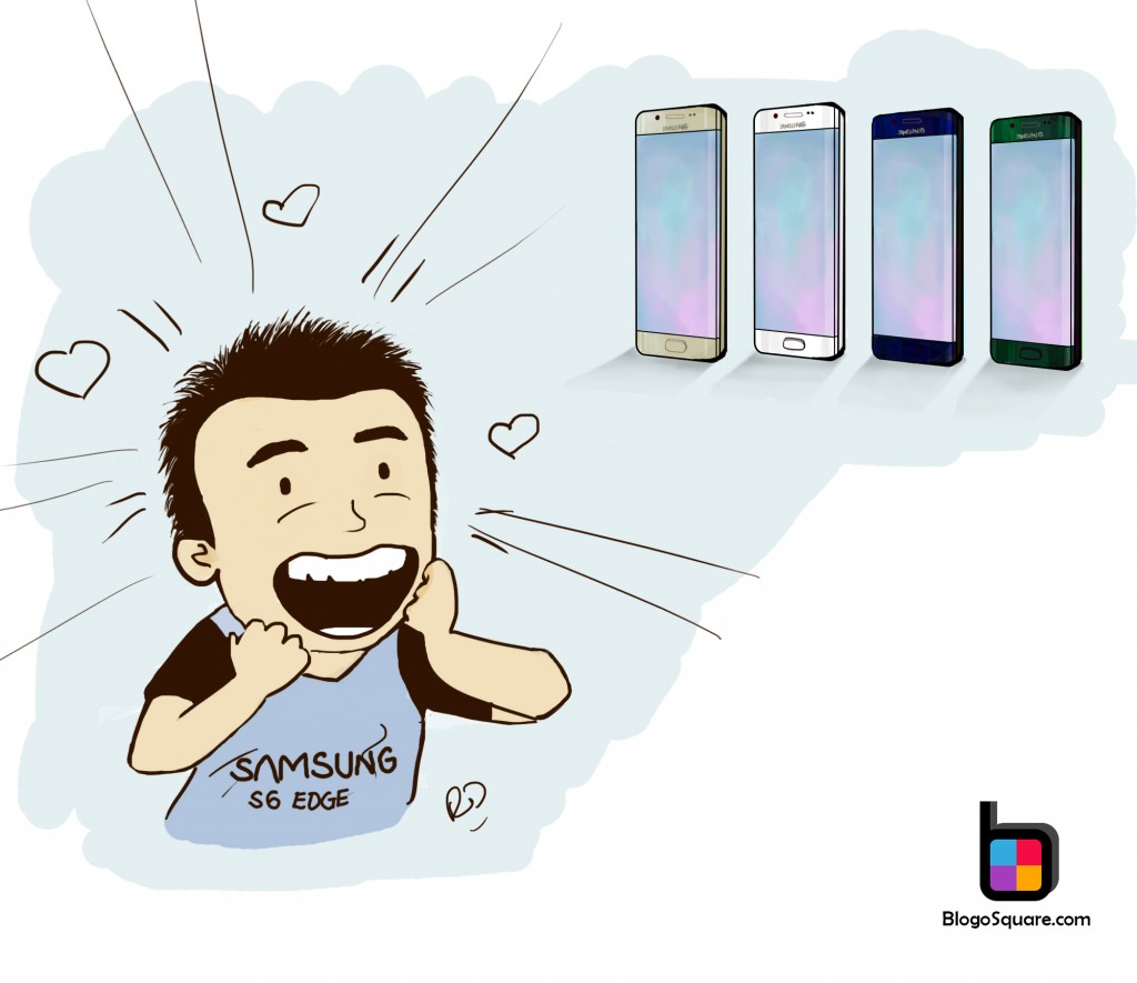 Illustration : le monde sous le charme du Samsung S6 Edge 2