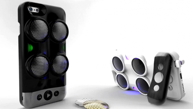 Impulse : une coque pour votre iPhone avec quatre haut-parleurs