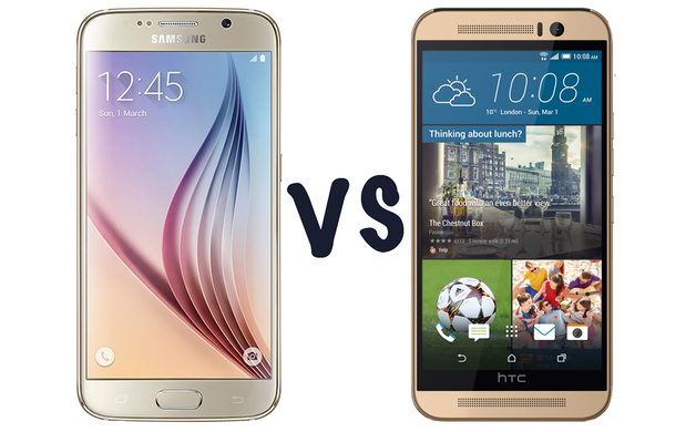 Comparaison du S6 de Samsung et M9 de HTC