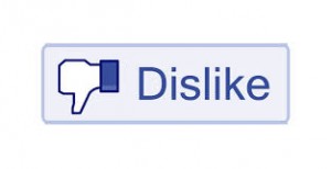 Facebook dislike button