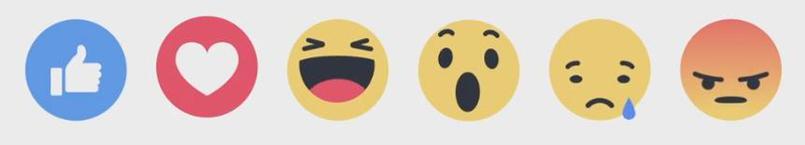 Facebook : des emojis pour reagir a des publications